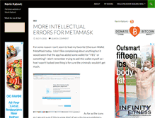 Tablet Screenshot of kevinkatovic.com